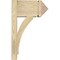 Ekena Millwork Thorton Arts & Crafts Rough Sawn Outlooker, Douglas Fir, 8"W x 14"D x 22"H OUT08X14X22THR03RDF - alternate 2